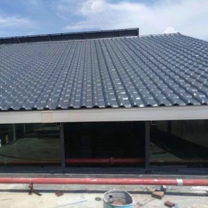 PVC покривни плочки пластмасови строителни материали
